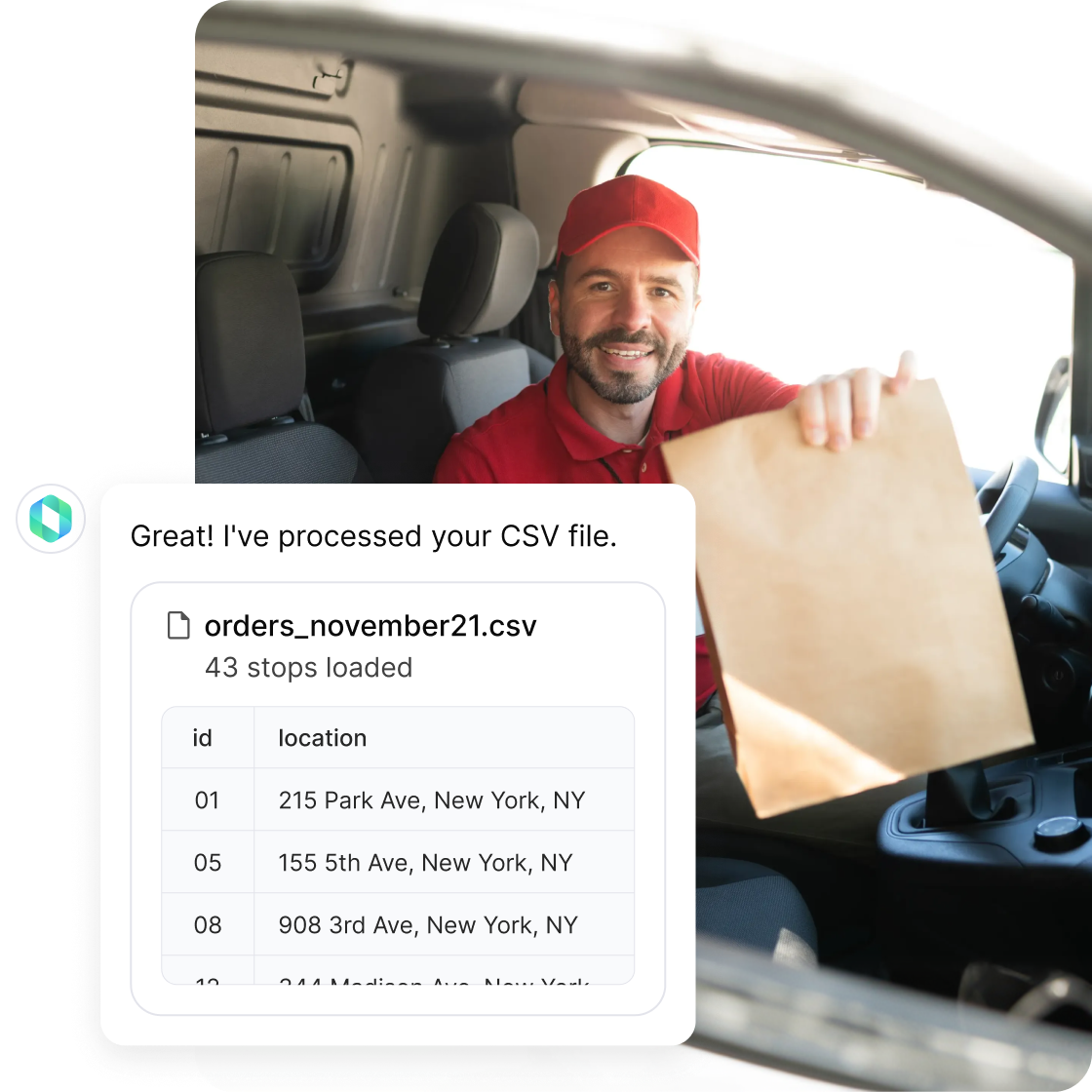 Shipday branded experience user interface 