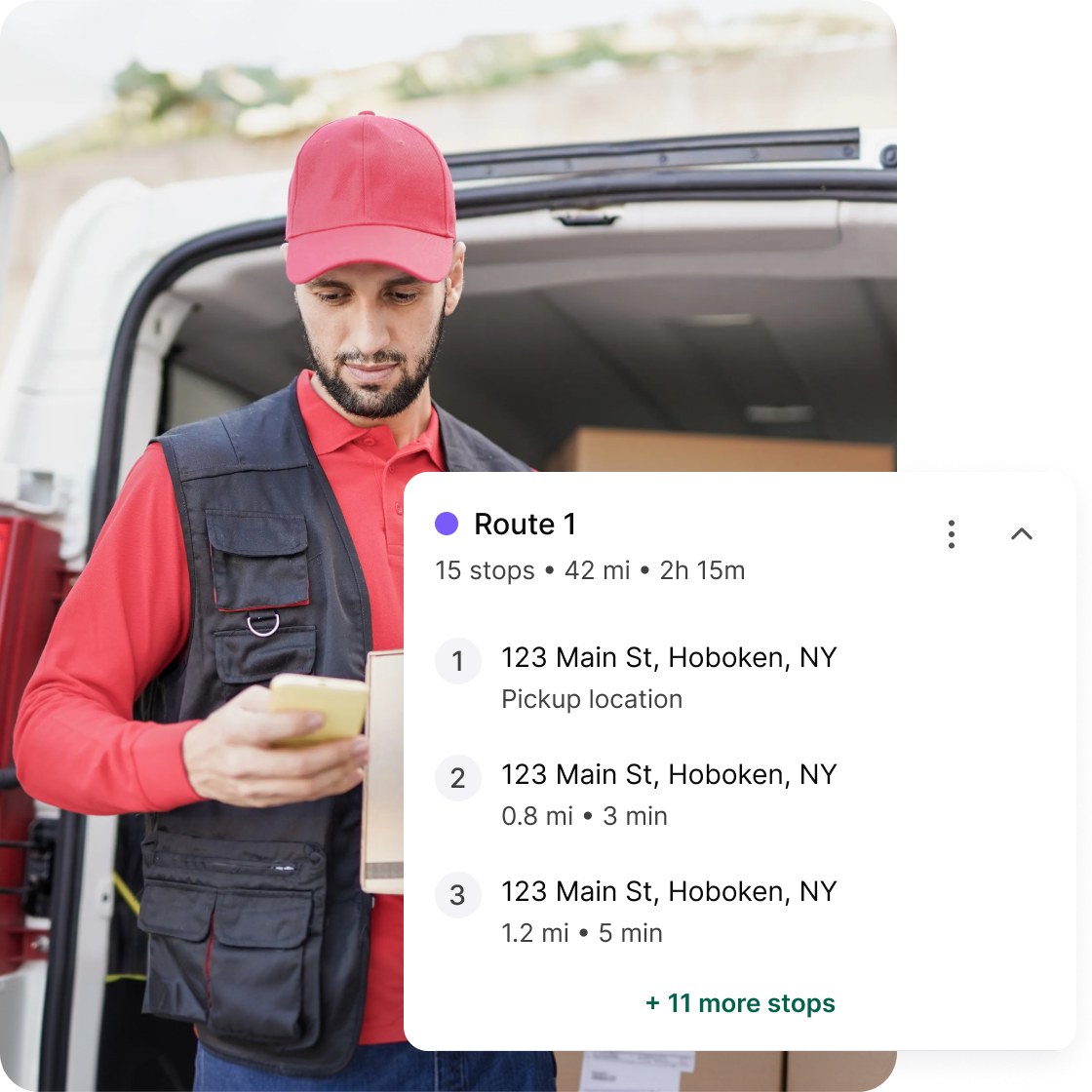 Shipday branded experience user interface 