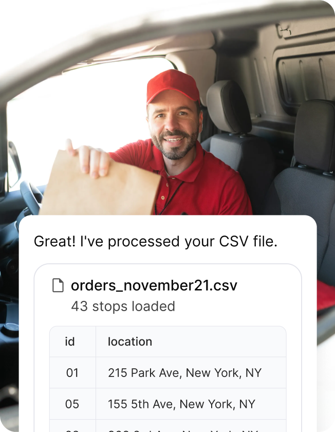 Shipday branded experience user interface 