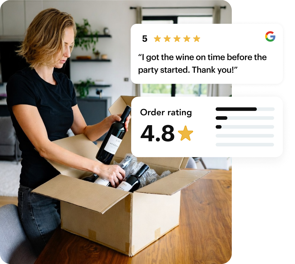 Shipday client testimonial from PizzaHQ pizzeria. 