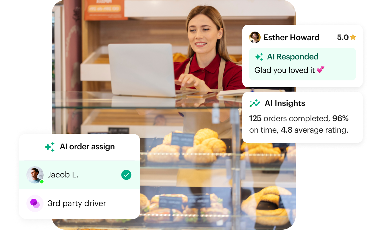 Shipday branded experience user interface 
