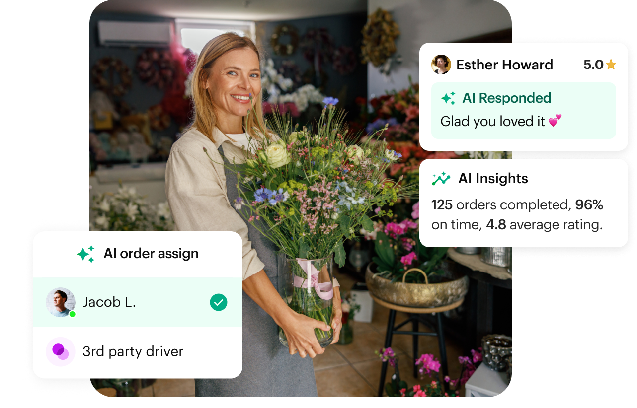 Shipday branded experience user interface 