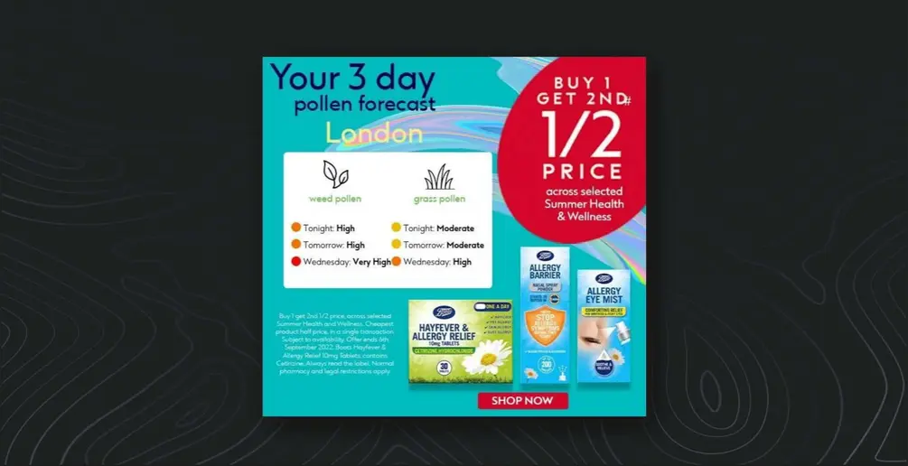 How Boots turned pollen into engagement