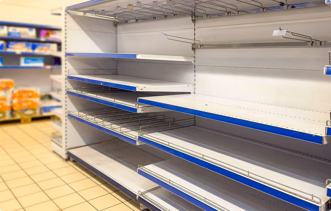 By the time you see demand, it's already moved