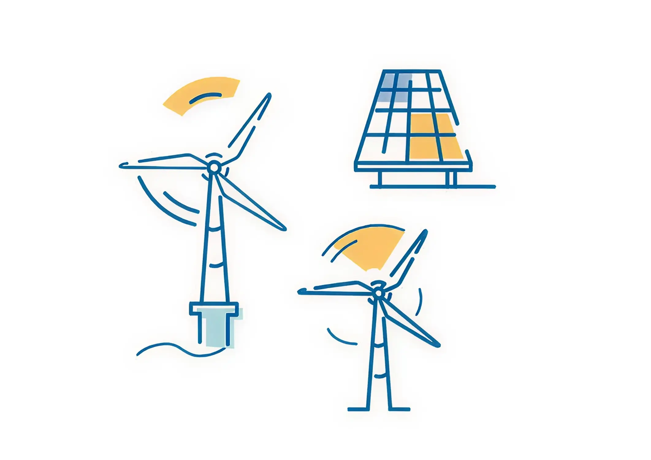 Hamburg Green Hydrogen Hub Illustration