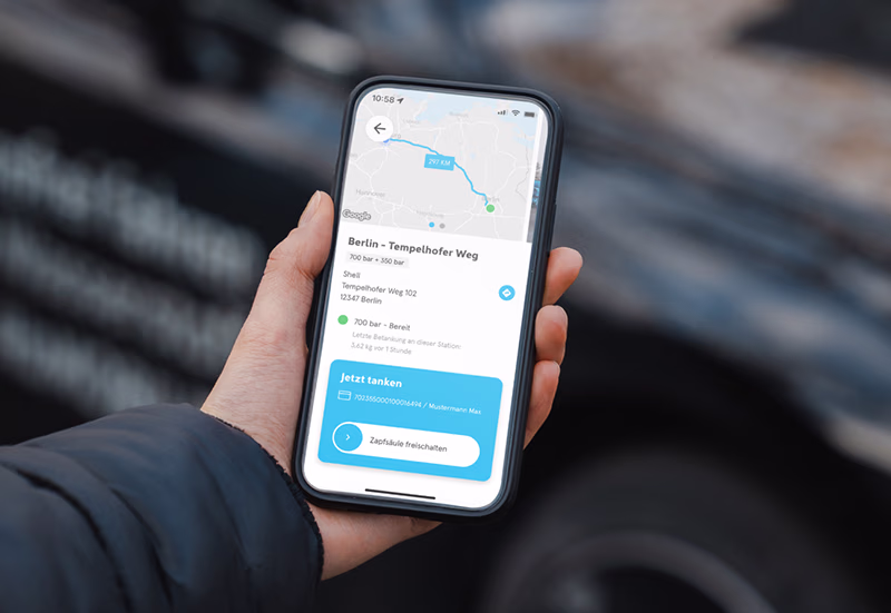 Das Produkt - die H2.Live App