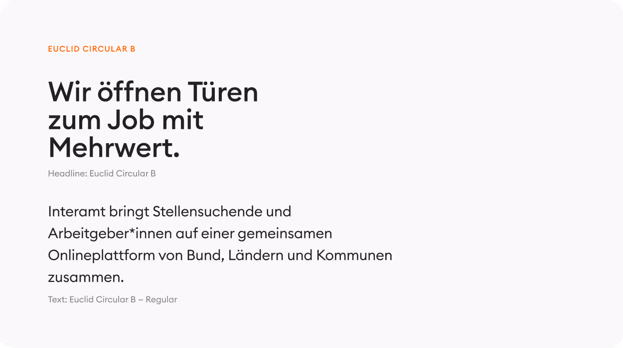 Text über Interamt, das Jobsuchende und Arbeitgeber auf einer gemeinsamen Onlineplattform verbindet.
