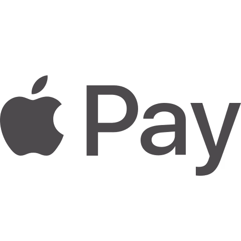 Apple Pay logo with the Apple icon followed by the word Pay.