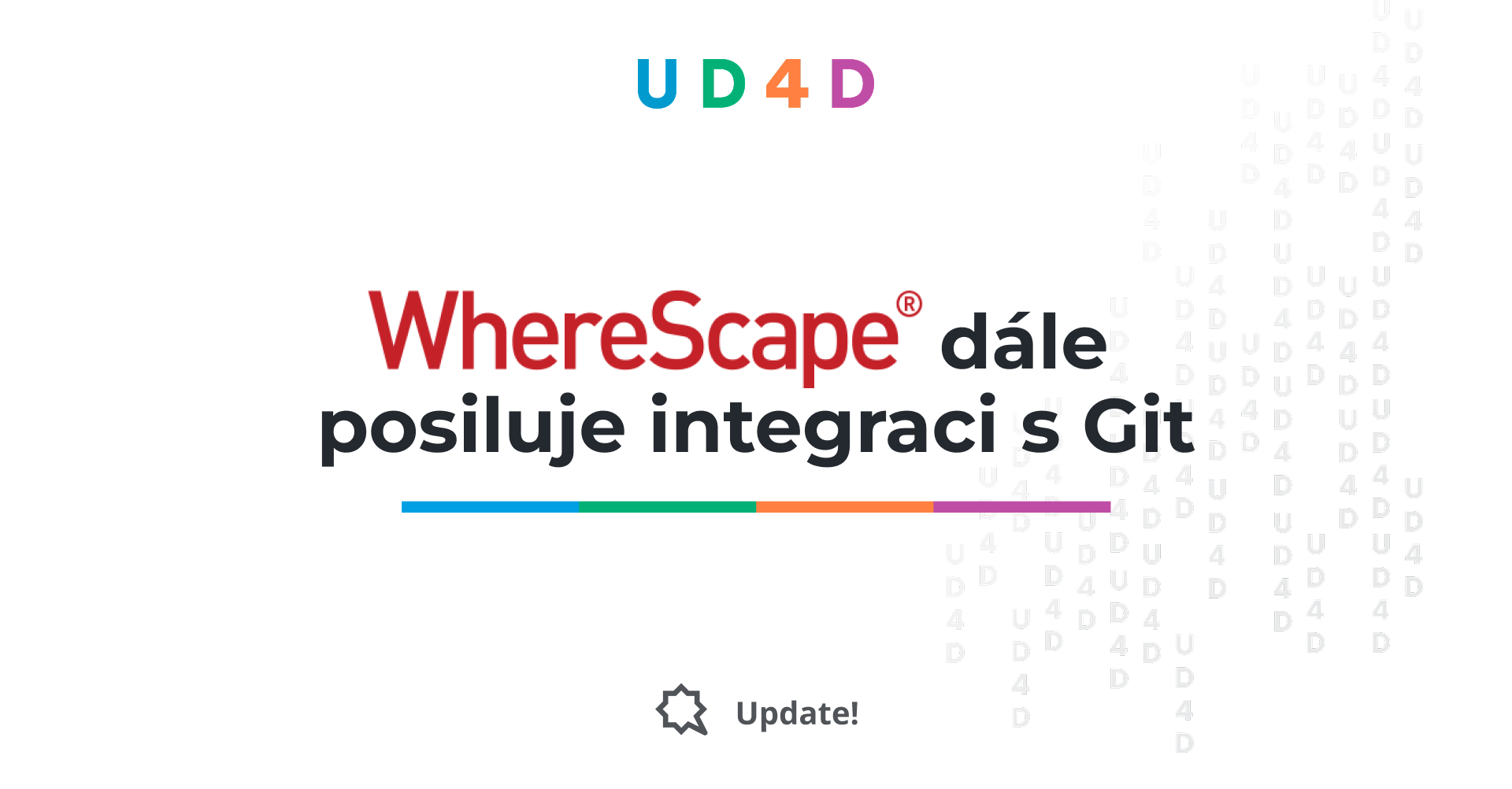 WhereScape dále posiluje integraci s Git