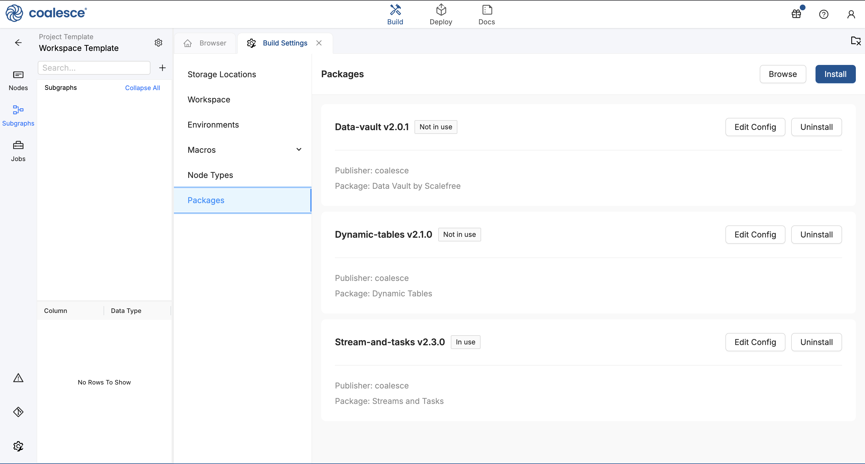 Coalesce marketplace