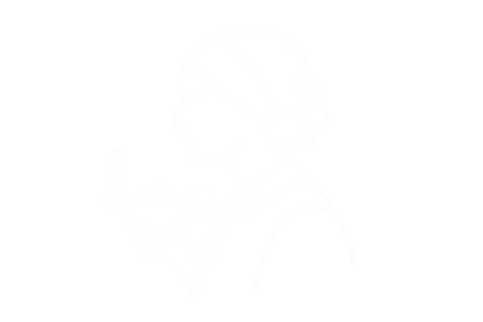 Line drawing of Nightingale