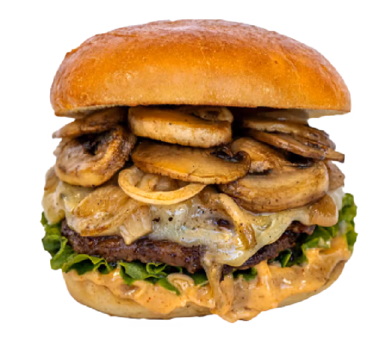 Mashroom Swiss Burgers
