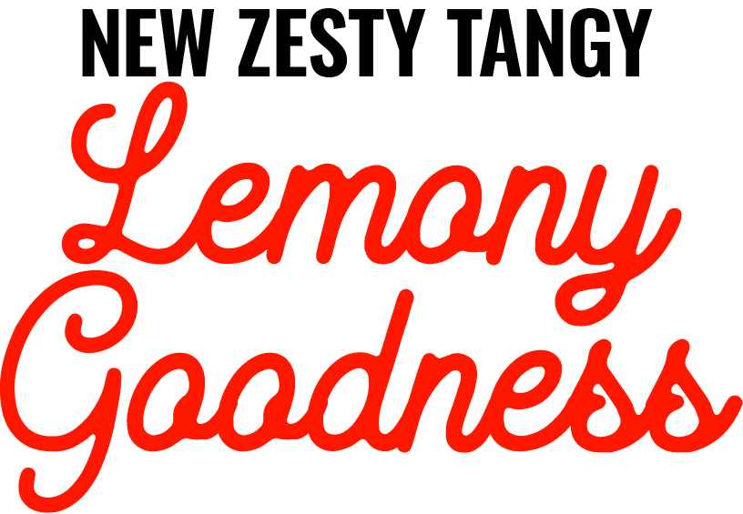 New Zesty Tangy Lemony Goodness