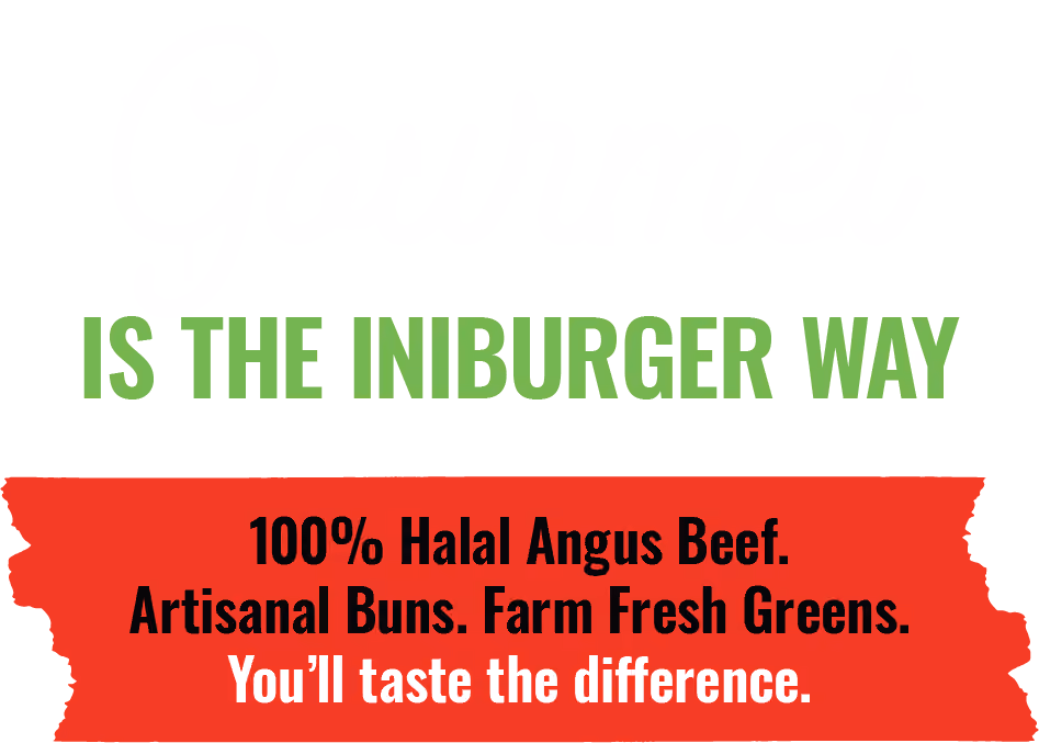 100% Halal Angus Beef.