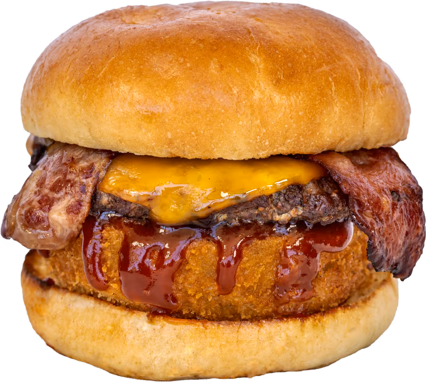 WesternBBQ iniBurger (Medium)
