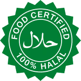 Food Certified - 100% Halal