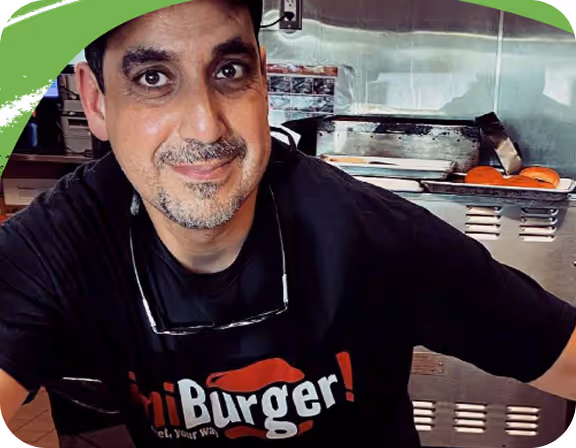 Abdul Popal Founder of iniBurger