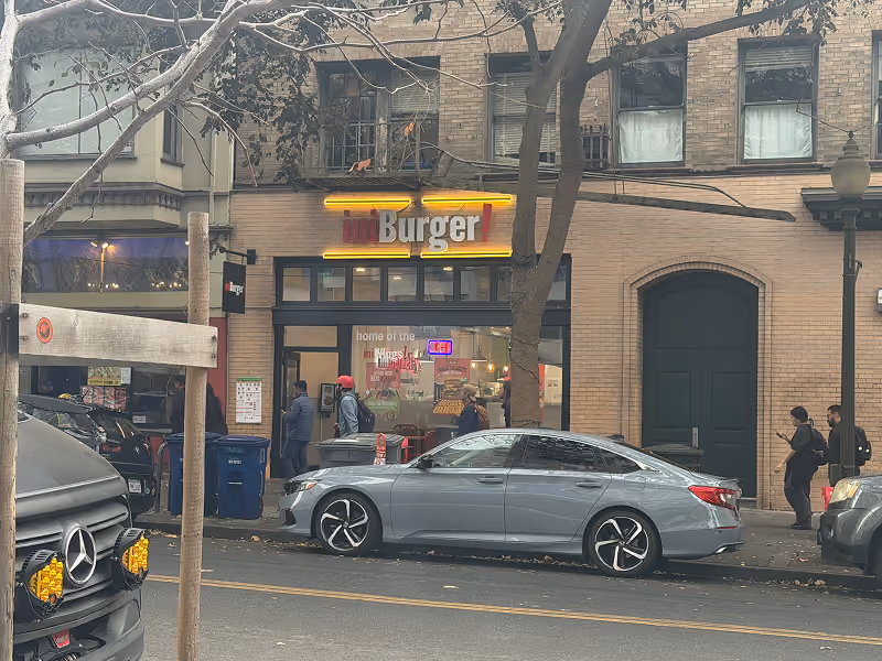 iniburger Berkeley Entrance
