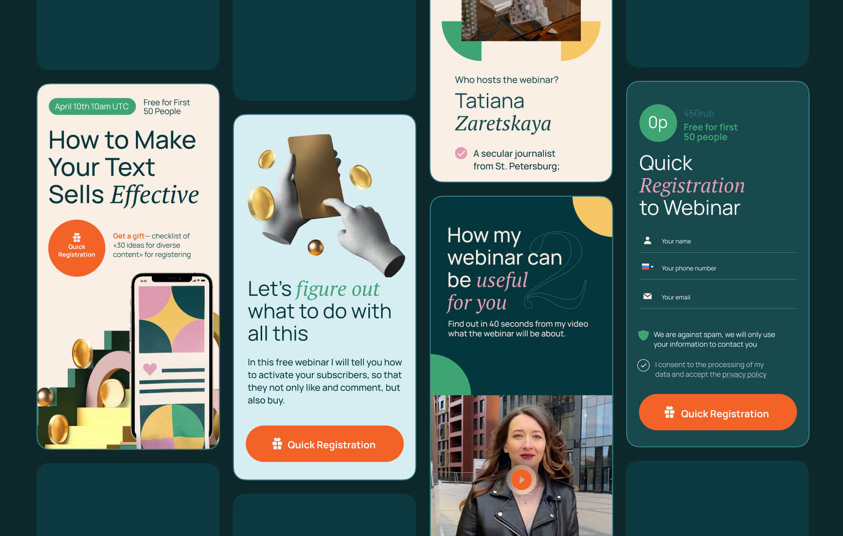 Mobile version design