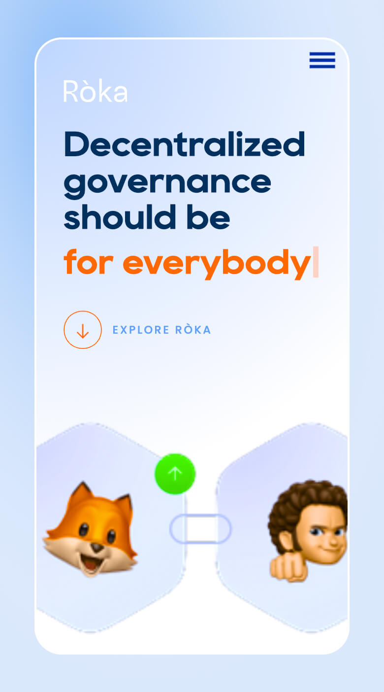 Roka mobile UX/UI