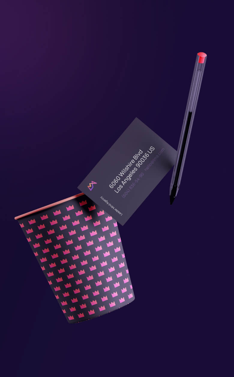 LMA stationery design