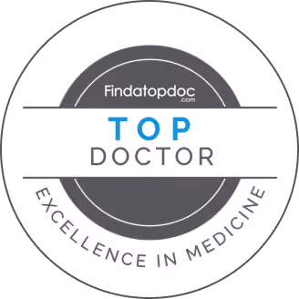 Find a Top Doc: Top Doctor badge, excellence in medicine