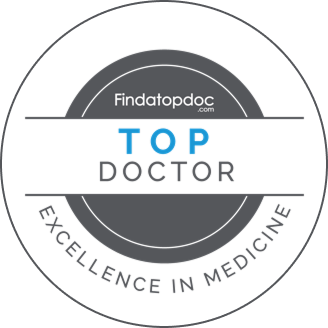 Find a Top Doc: Top Doctor badge, excellence in medicine