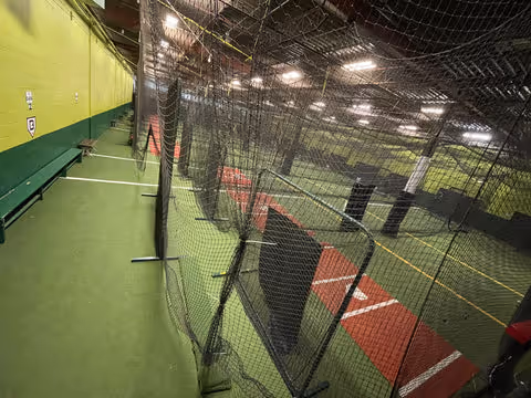 indoor baseball facility