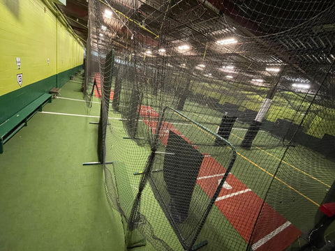 indoor baseball facility