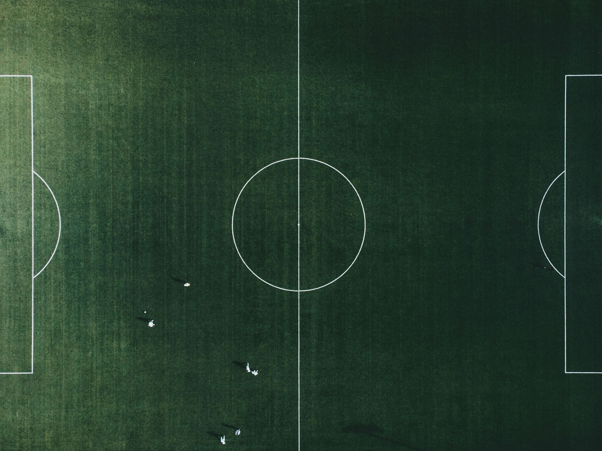indoor turf soccer field