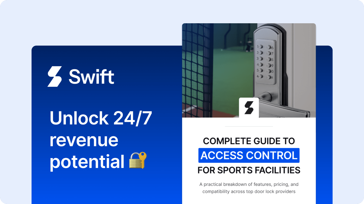 Swift sports facility access control guide