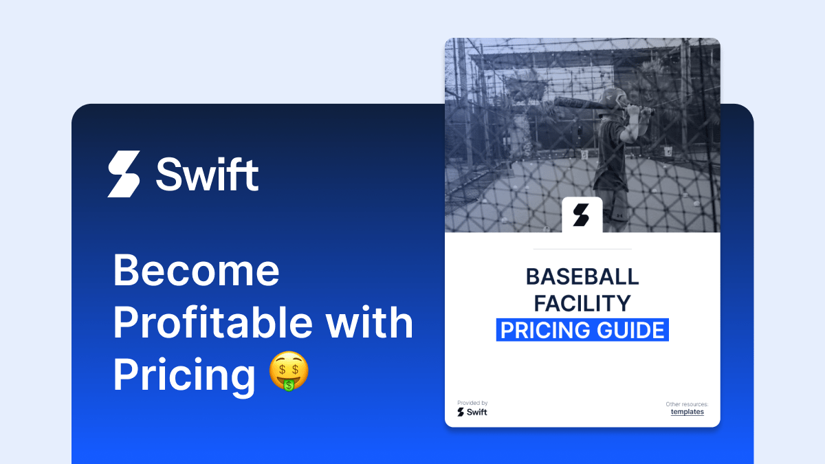 Swift baseball facility pricing guide