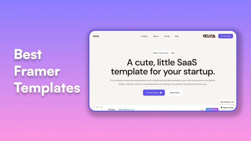 20 best Framer templates of all time + free templates | Marketer Milk