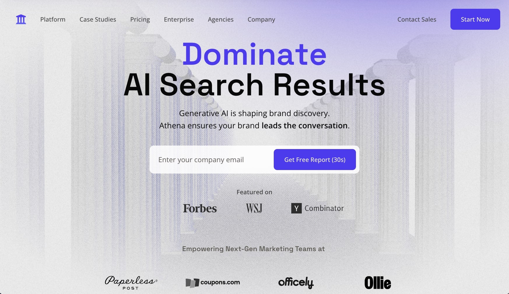 AthenaHQ platform