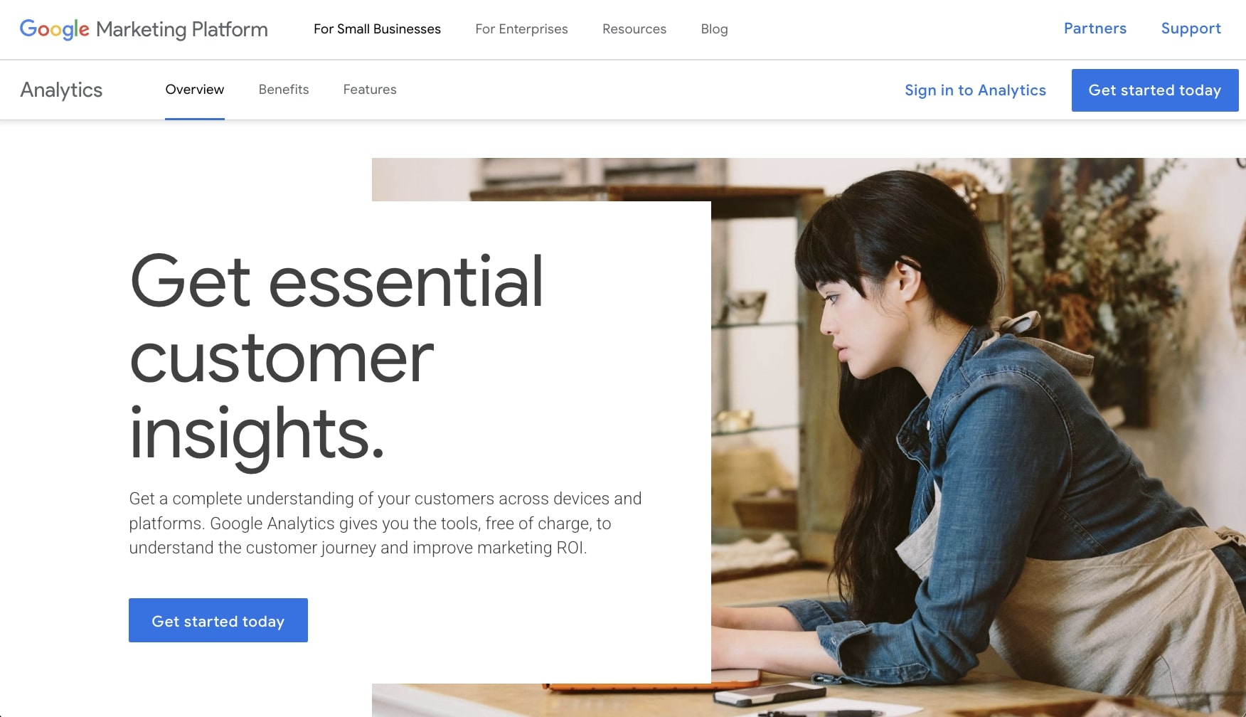 Google Analytics 4 free platform