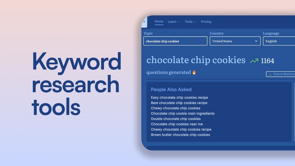 20 best keyword research tools I’m using in 2025