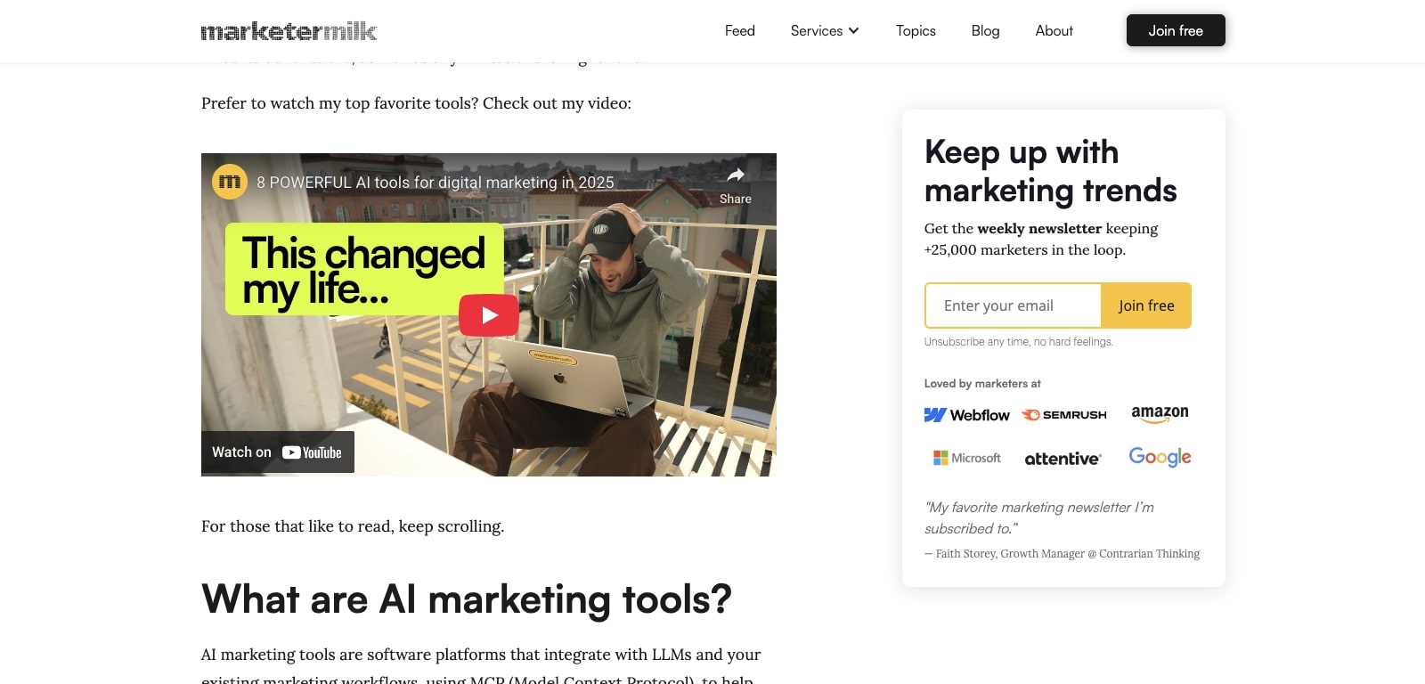 YouTube videos for SEO