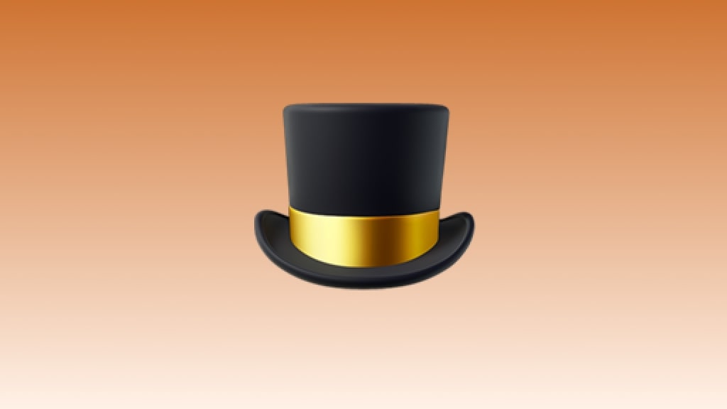 A black hat