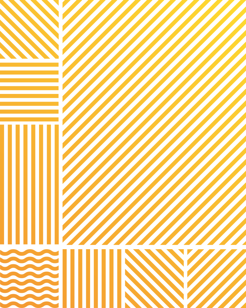 Linienmuster mit einem Farbverlauf von Grün zu Blau