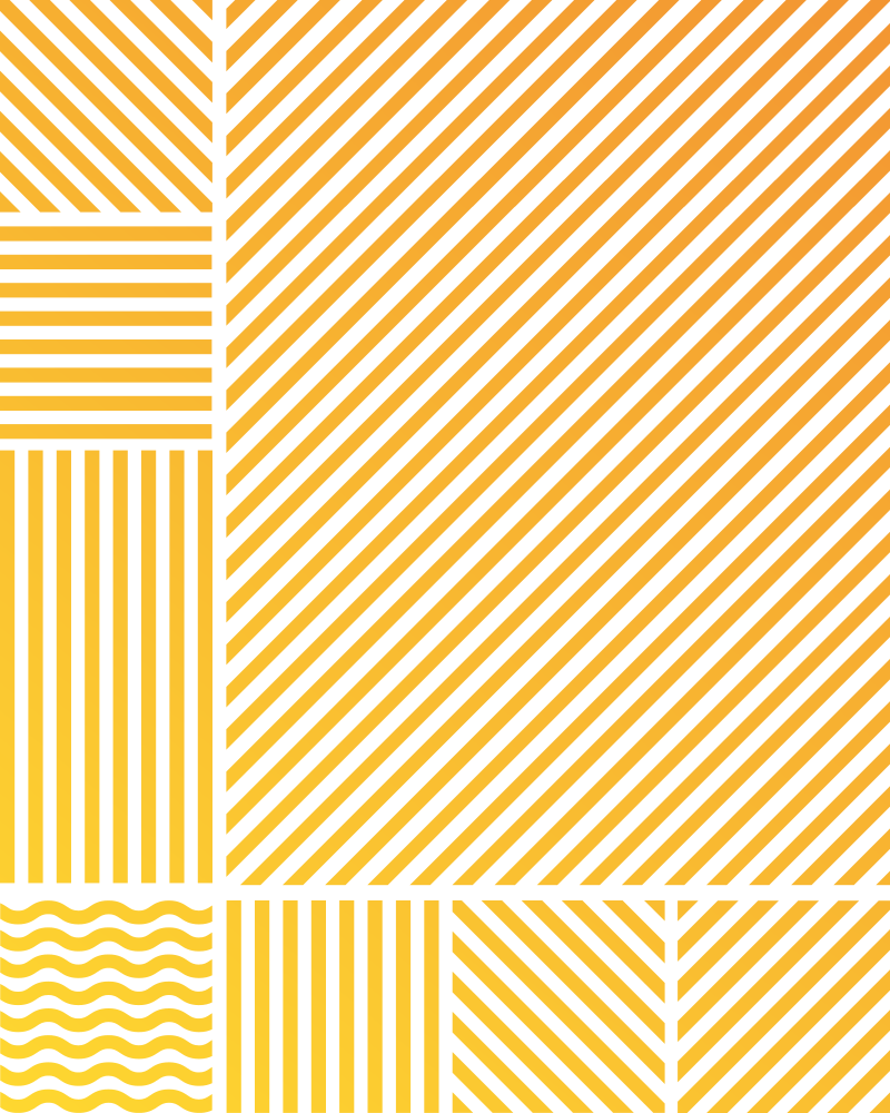 Linienmuster mit einem Farbverlauf von Grün zu Blau