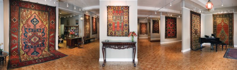 Art to Walk On rug gallery in Downtown Sarasota.