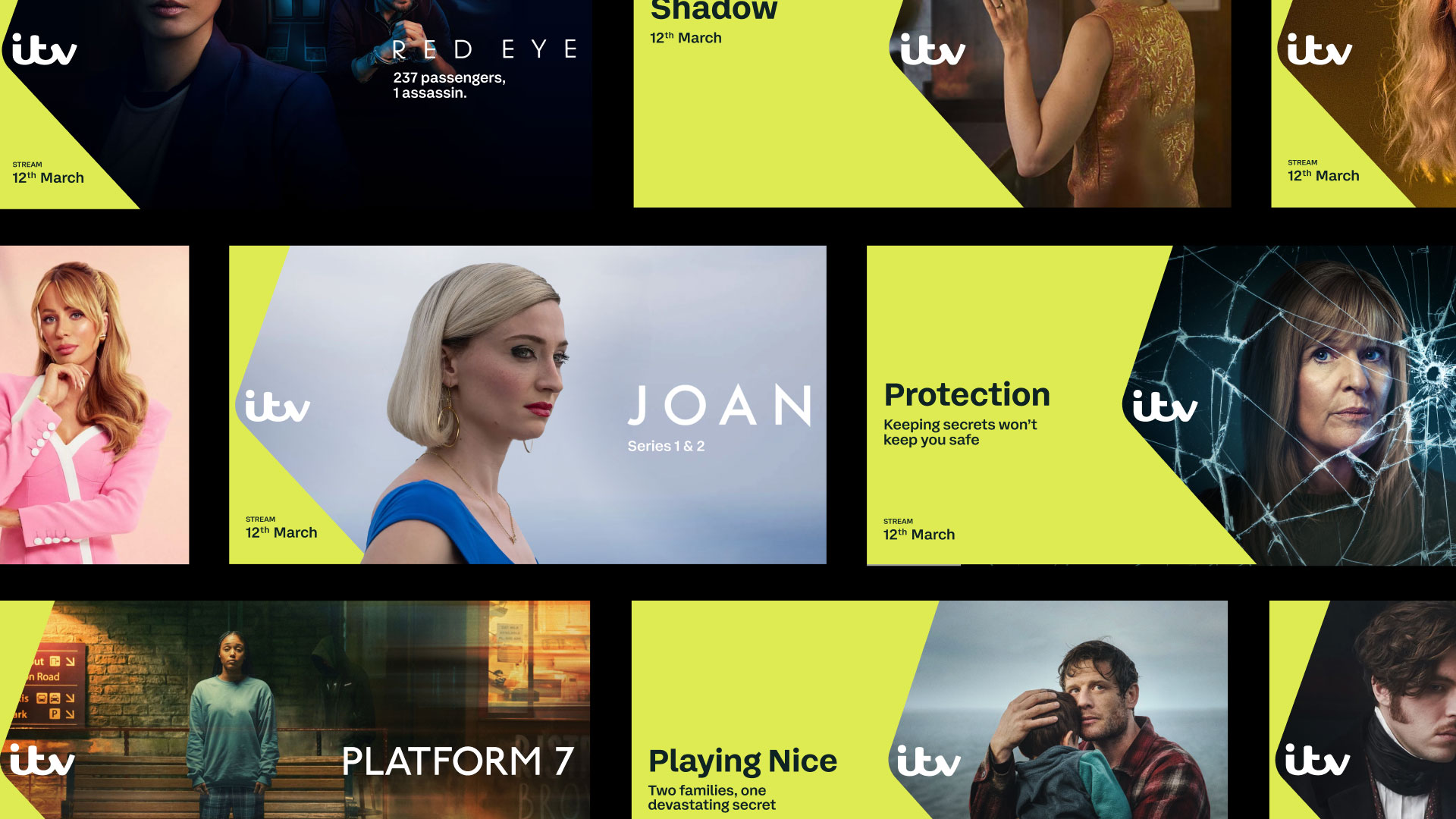 ITV brand identity redesign by Studio Kiln