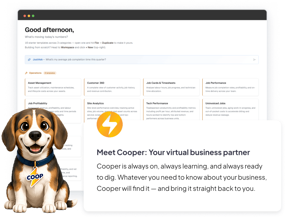 Meet Cooper: Your virtual business partner