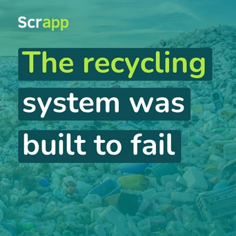 The recycling system was built to fail