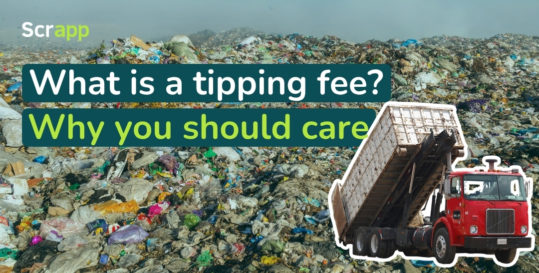 What is a tipping fee banner image