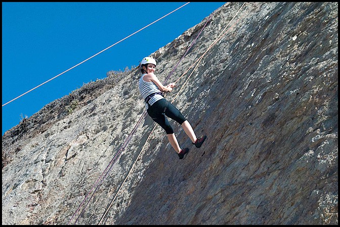 Rappeling