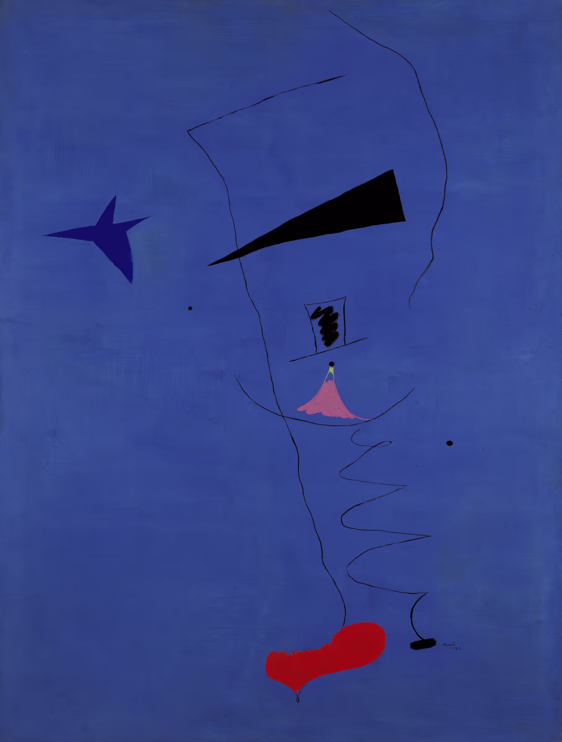 L’étoile bleue_Miro