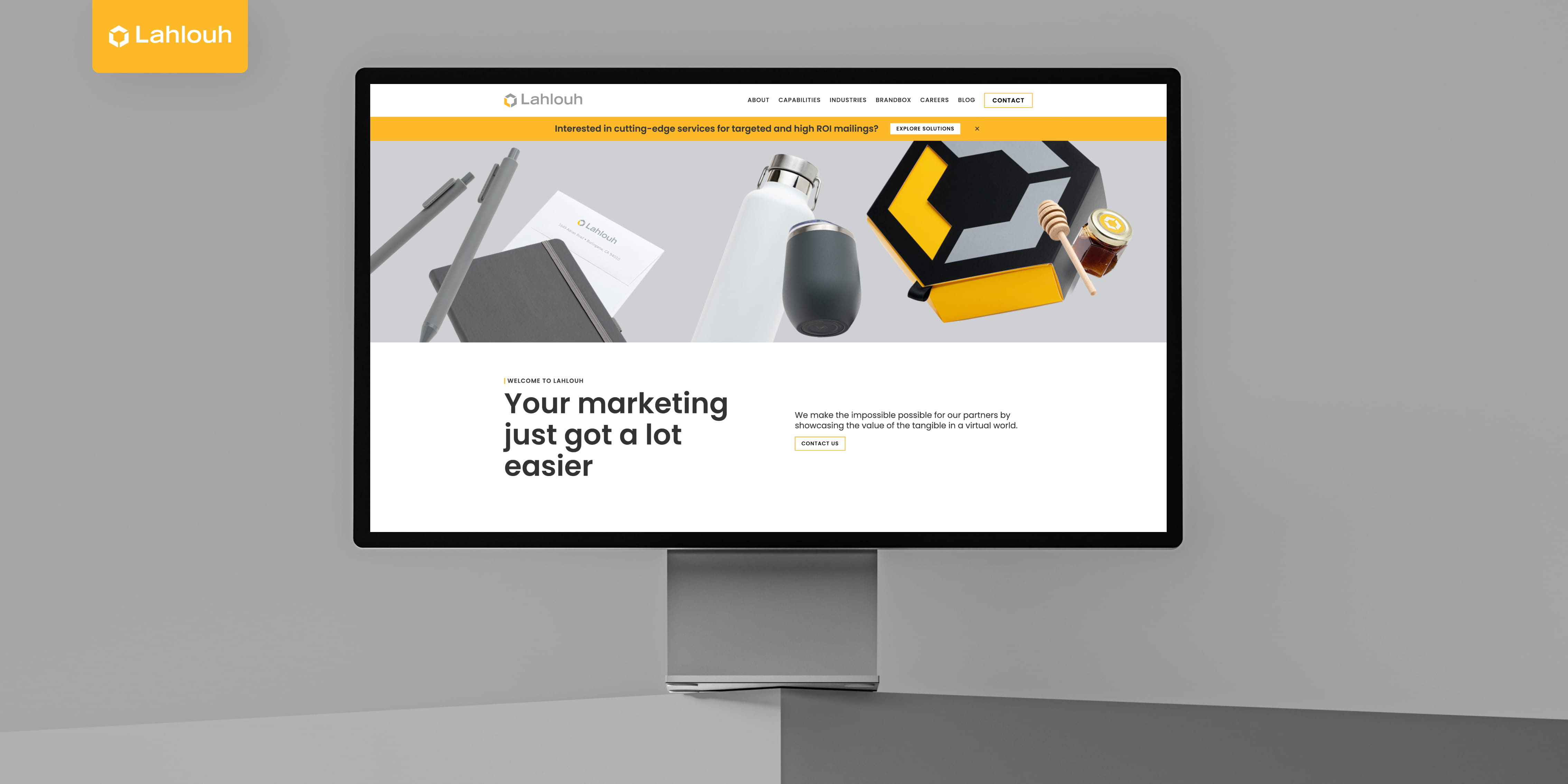 Lahlouh Website Redesign