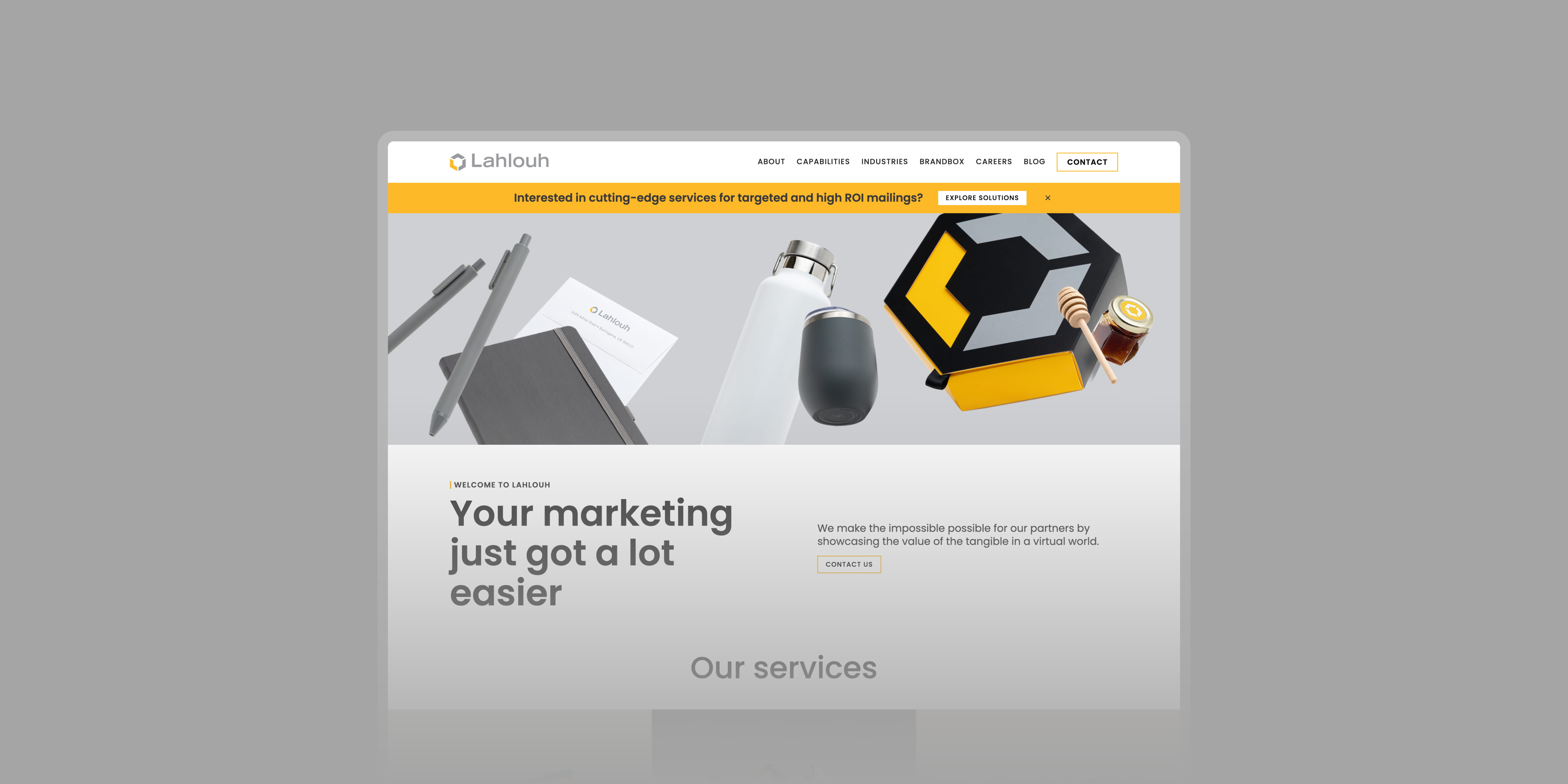 Lahlouh Website Redesign