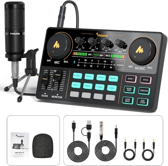 MAONO podcast equipment bundle